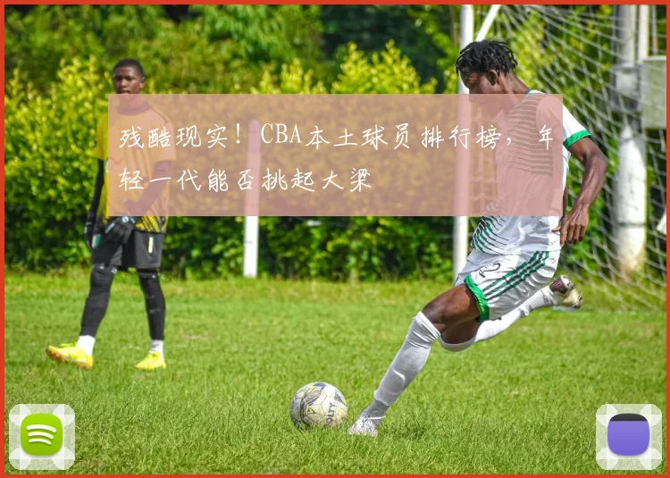 残酷现实!CBA本土球员排行榜,年轻一代能否挑起大梁